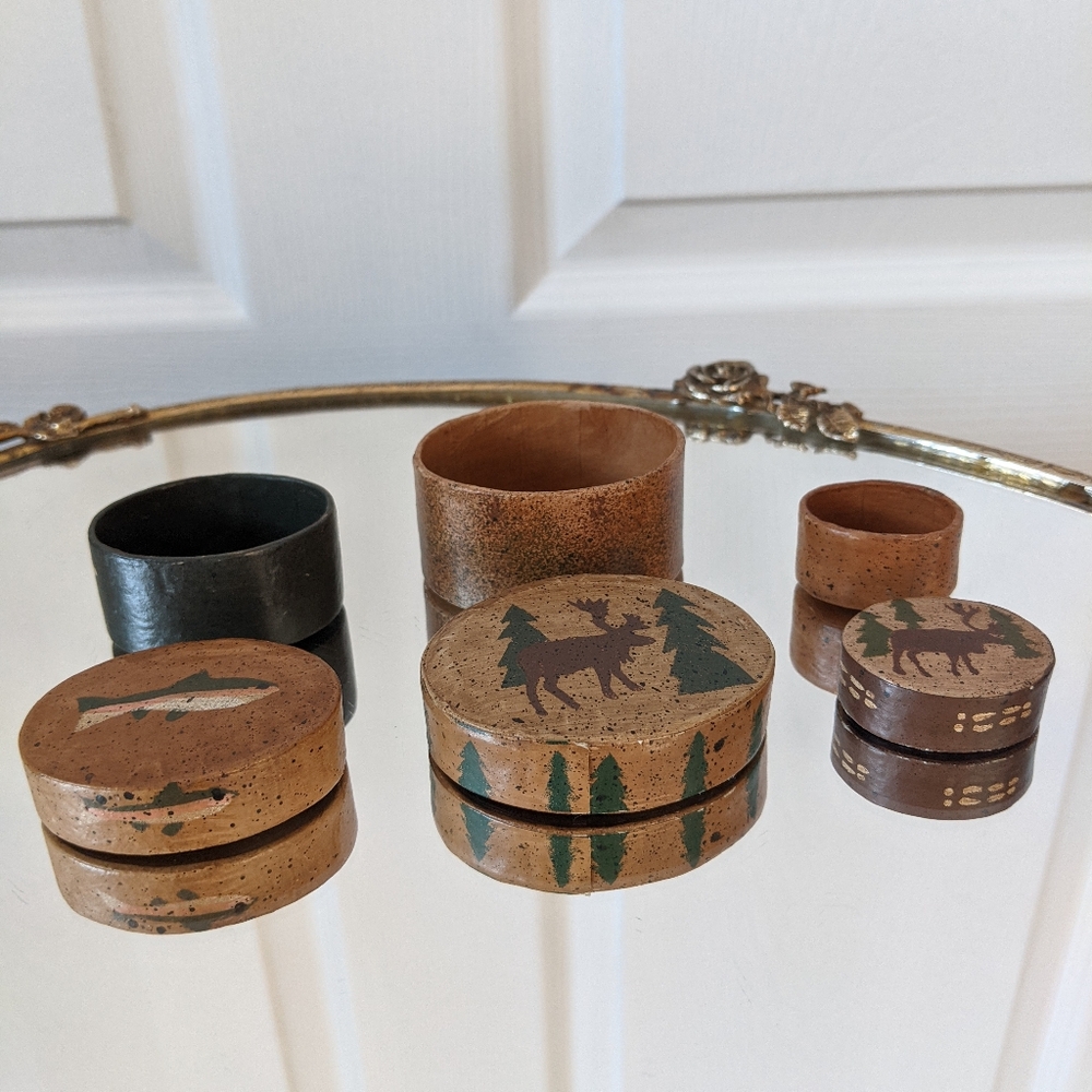 Tiny Handmade Nesting Boxes (3) - Picture 2 of 6